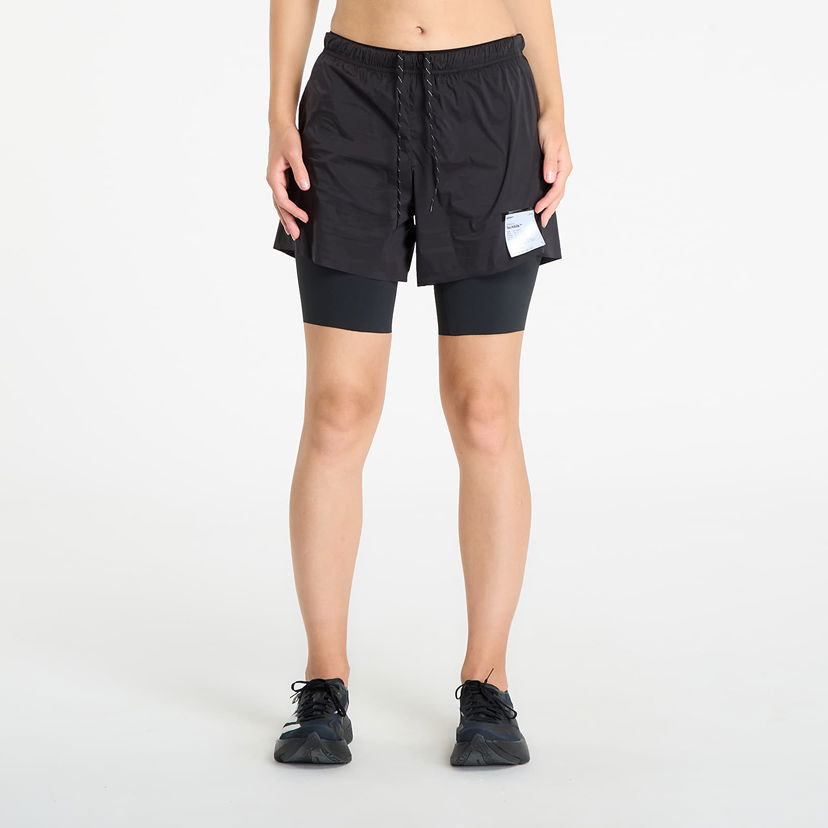 Kratke hlače Satisfy Satisfy TechSilk 8" 2-in-1 Shorts Crna | 12046-00000