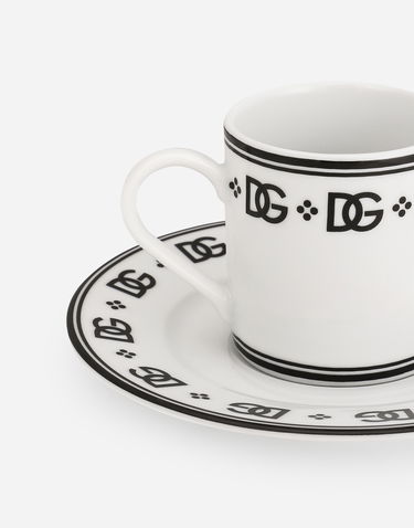 Home decor Dolce & Gabbana Dolce & Gabbana Coffee Cup & Saucer Set Bijela | TC0S10TCALHU0082, 2