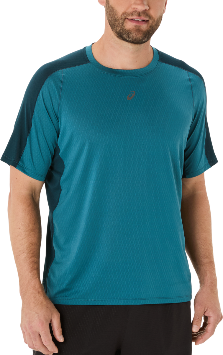 Majica kratkih rukava Asics Fujitrail Elite Short Sleeve Running T-Shirt Tirkiz | 2011d264-400