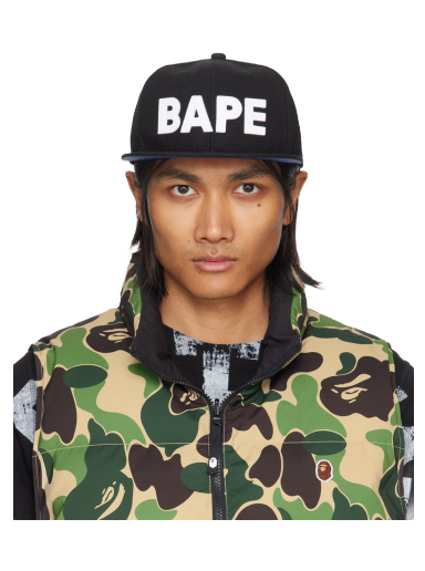 Kapa BAPE Patch Snap Back Cap Crna | 001CPJ801009M