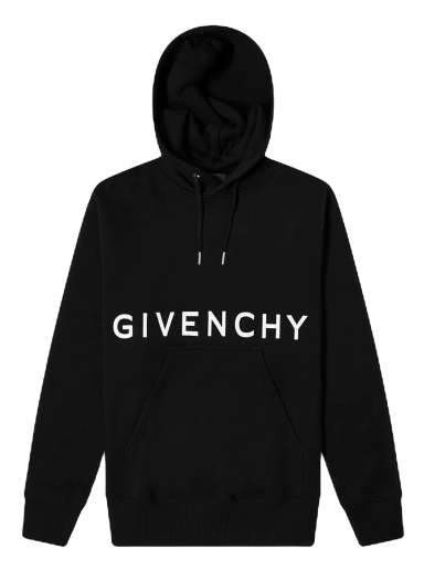 Dukserice Givenchy Embroidered Hoodie Crna | BMJ0C93Y69 001