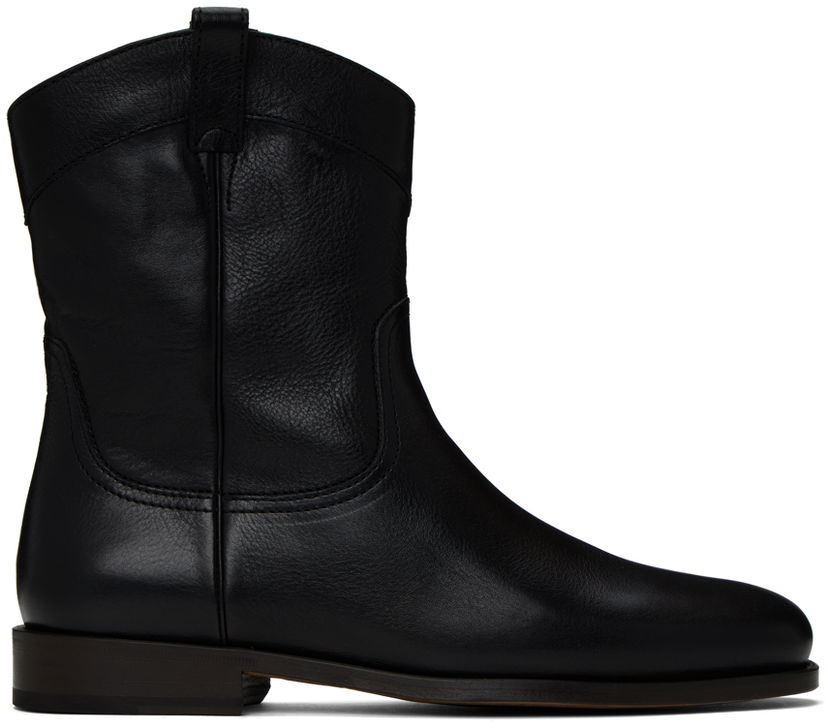 Odjeća LEMAIRE Lemaire New Western Chelsea Boots Crna | FO0053 LL185