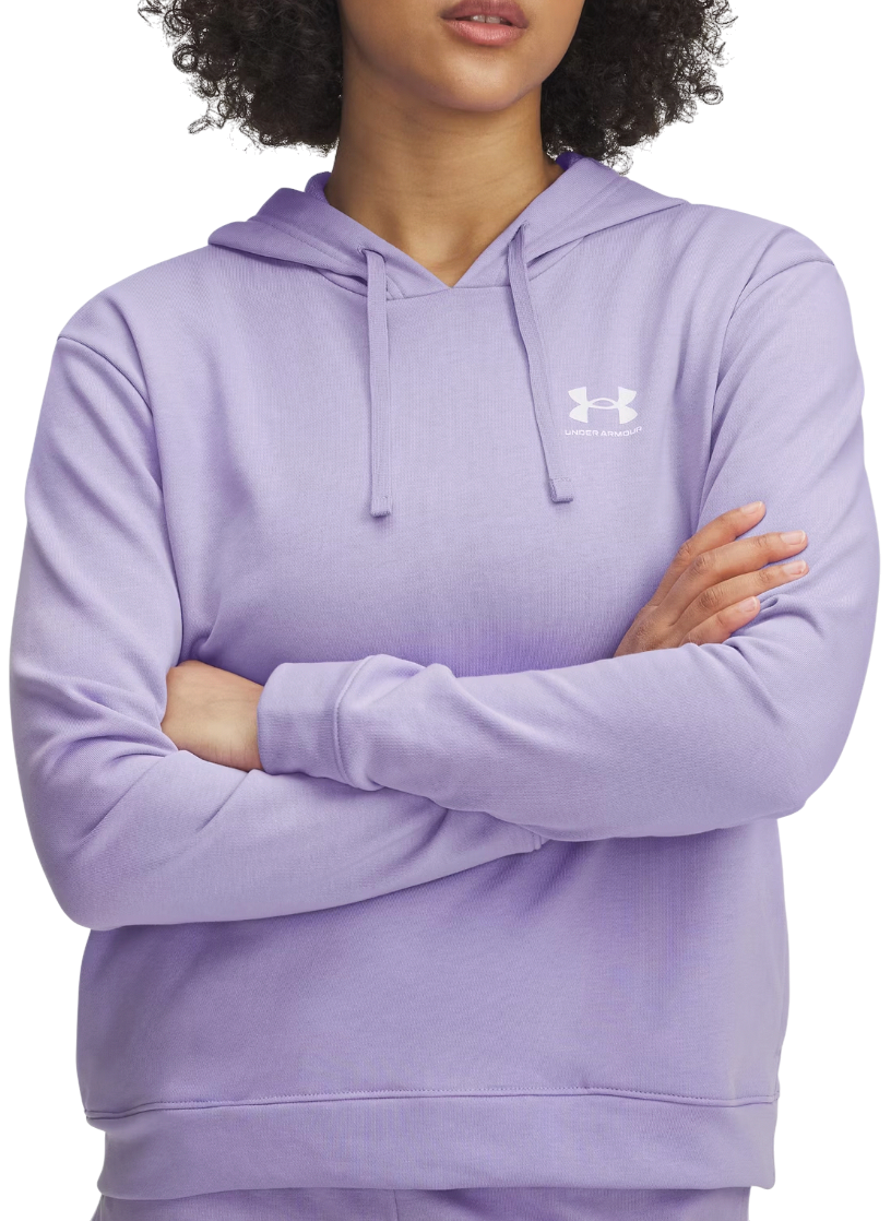 Dukserice Under Armour Rival Terry Hoodie Ljubičasta | 6005511-538