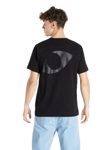 Majica kratkih rukava Comme des Garçons PLAY Eye Knit Tee Crna | AZT192 Black