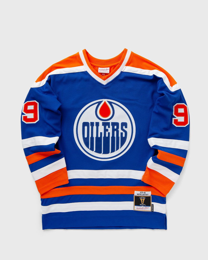 Dres Mitchell & Ness NHL Edmonton Oilers 1979 WAYNE GRETZKY #99 Jersey Plava | JY8745-EDOROYA