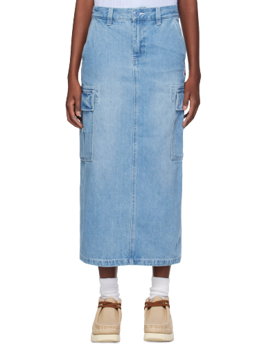 Suknja BAPE Patch Denim Cargo Midi Skirt Plava | 001DKJ802001L