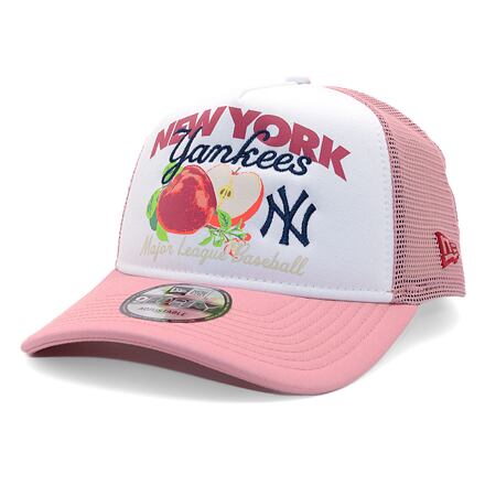 Kapa New Era New Era MLB Fruit Graphic 9FORTY Trucker NY Yankees Cap Ružičasta | 60595262