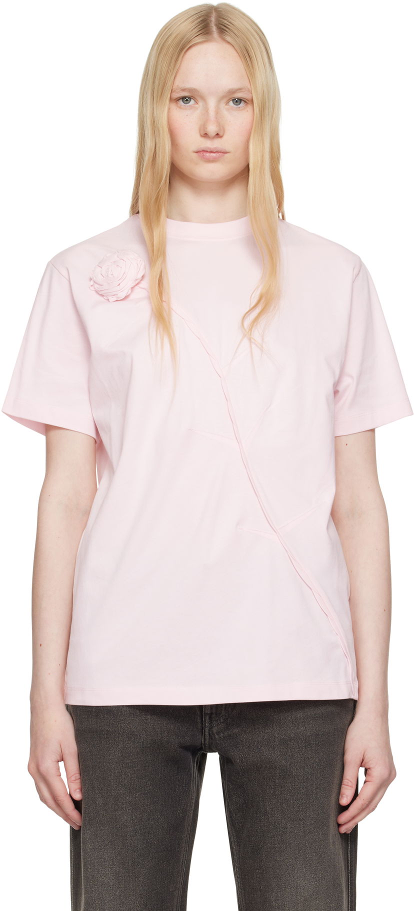 Majica kratkih rukava Coperni Coperni Disney Rose T-Shirt Ružičasta | DJS131F5028
