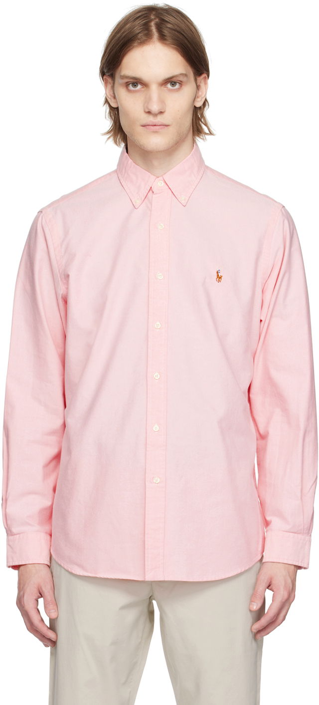 Košulja Polo by Ralph Lauren Ralph Lauren Iconic Oxford Cloth Button-Down Shirt Ružičasta | 710548535004
