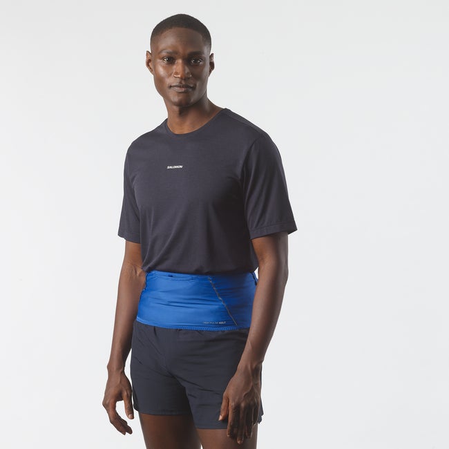 Torba oko struka Salomon Stretch Running Belt Plava | LC2462000