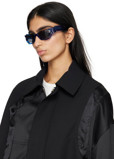 Sunčane naočale Feng Chen Wang Feng Chen Wang Deconstructed Sunglasses Plava | SSE-WS02-BLC, 3