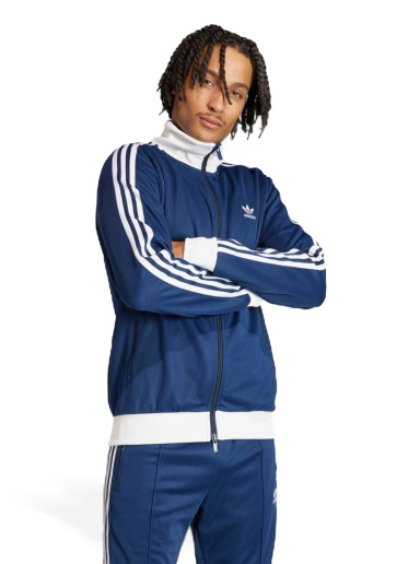 Jakna adidas Originals Adicolor Classics Beckenbauer Track Jacket Tamnoplava | IP0418