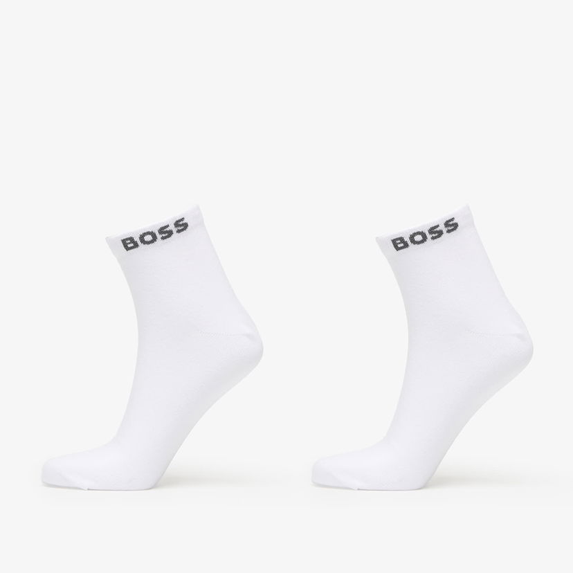 Čarape BOSS Hugo Men-H-2P Sh Uni Cc Socks White Bijela | 50491208-100