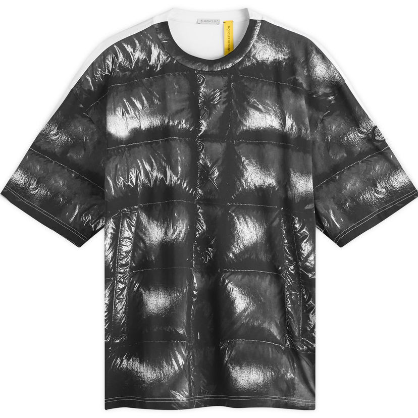 Majica kratkih rukava Moncler AWGE by A$AP Rocky Printed T-Shirt Crna | 8C000-01-89AYW-999