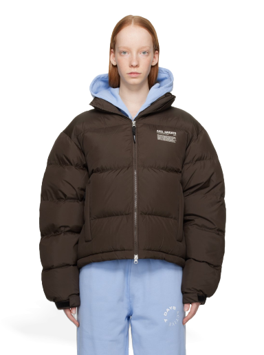 Pernata jakna AXEL ARIGATO Brown Observer Down Puffer Jacket Smeđa | A0192016