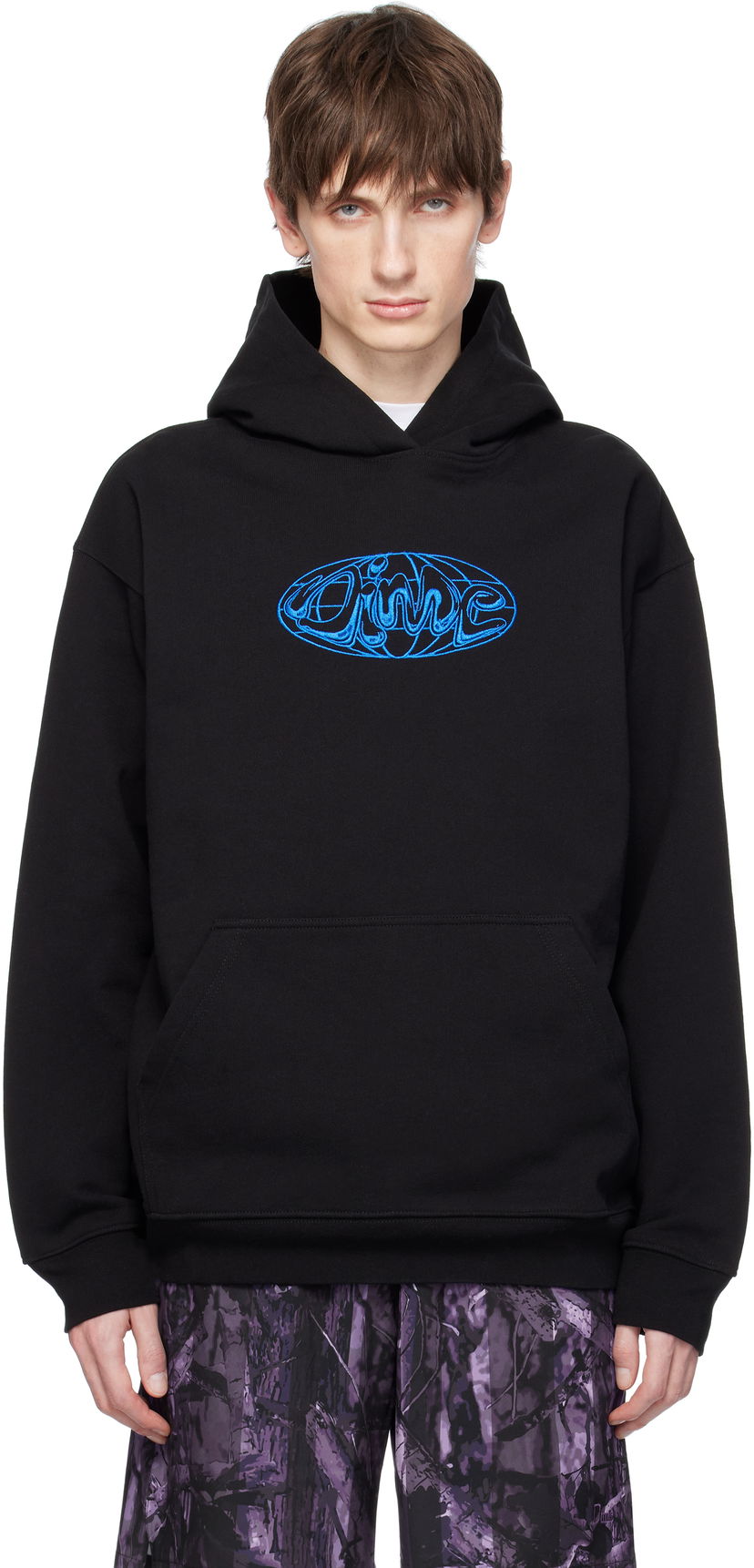 Dukserice Dime Globe Hoodie Crna | DIMESP2540BLK