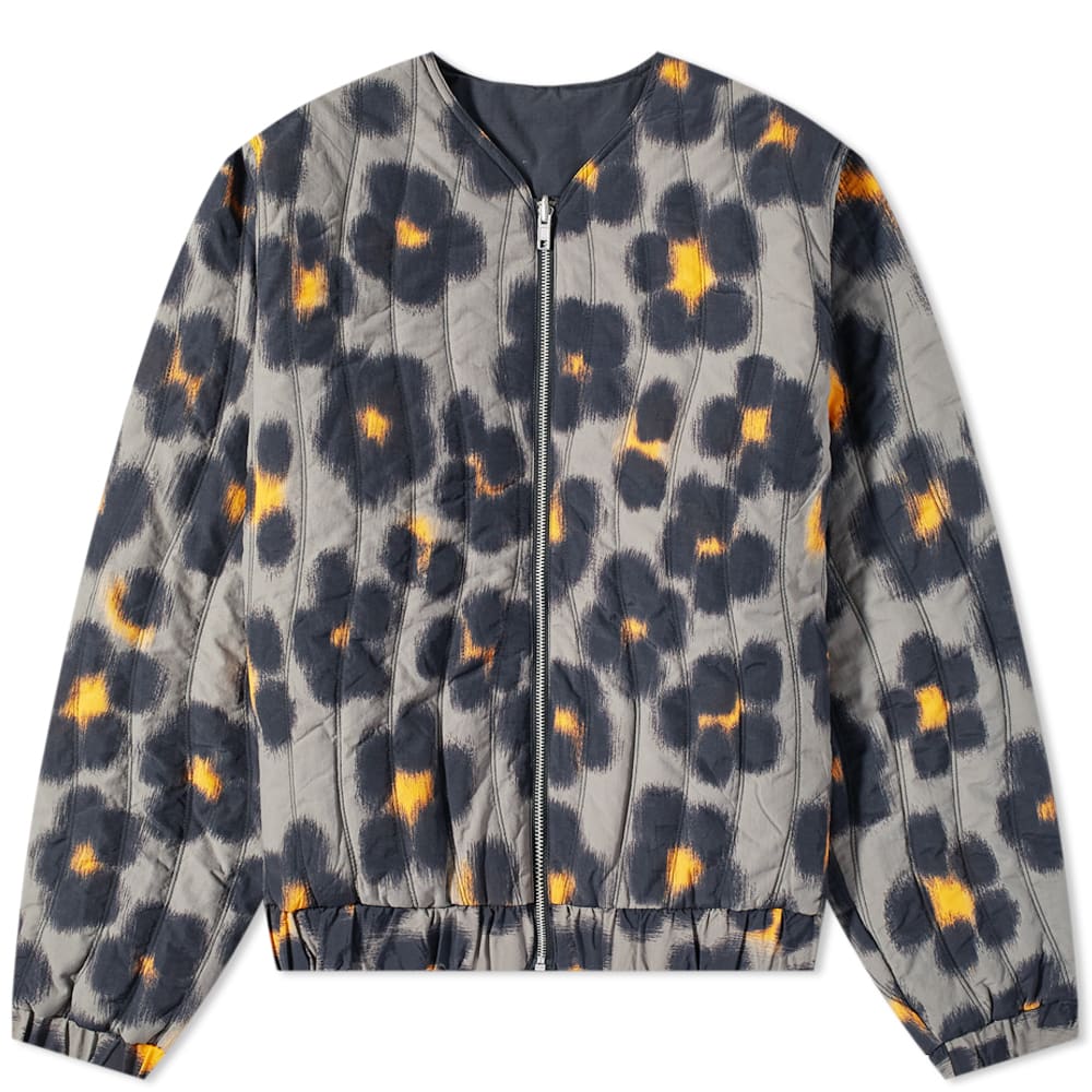 Bomber jakna KENZO PARIS Hana Leo Reversible Pad Bomber Siva | FD55BL1329ND-99J, 0
