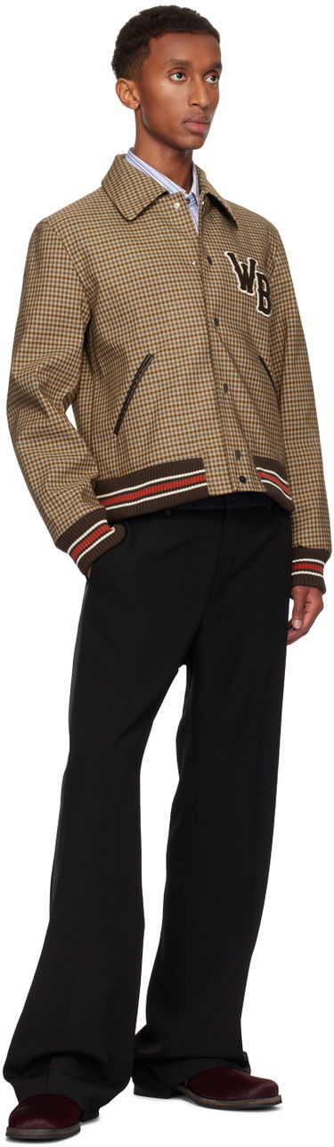 Bomber jakna Wales Bonner Wales Bonner Homecoming Varsity Bomber Jacket Smeđa | UA24JA10-CO03-8890, 3
