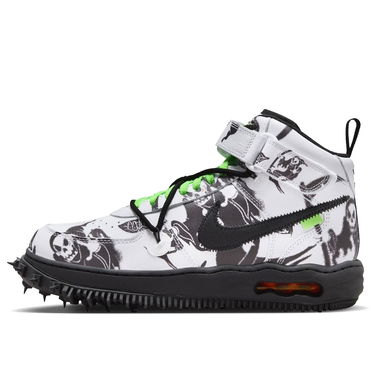 Tenisice i cipele Nike Air Force 1 Mid SP Off-White Grim Reaper Bijela | DR0500-102, 1
