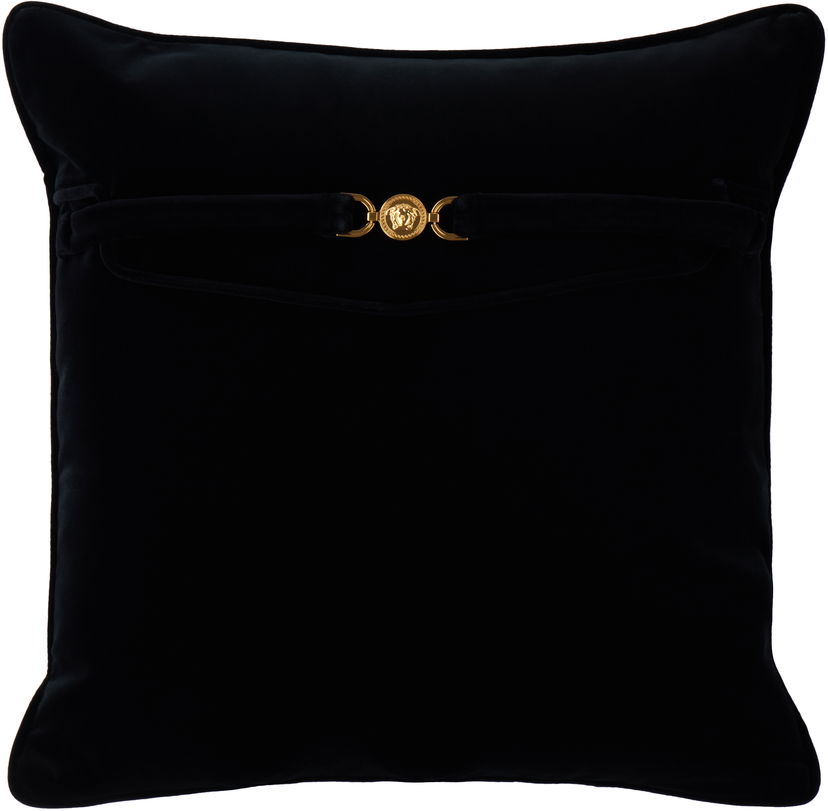 Home decor Versace Versace Medusa '95 Velvet Cushion, 45 cm Crna | ZCU454500_1A11960