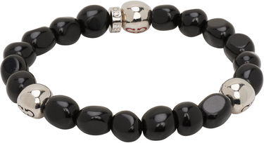 Narukvica FERRAGAMO Salvatore Ferragamo Baroque Beads Bracelet Crna | 785665, 1
