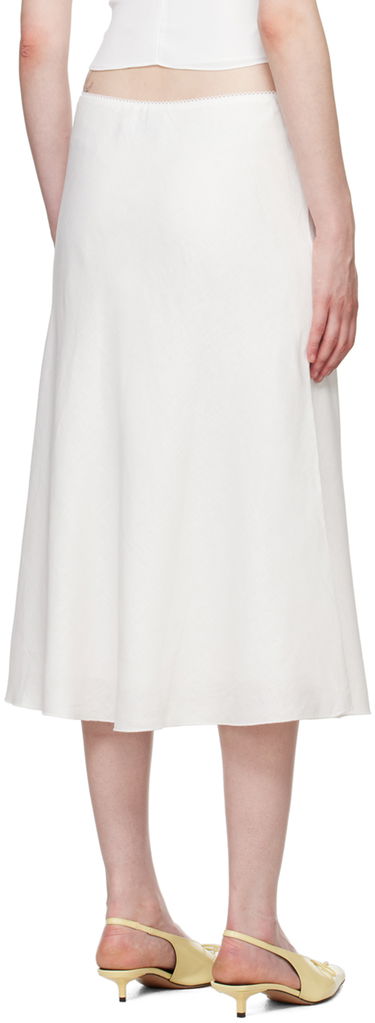 Suknja GUIZIO Guizio Paloma Midi Skirt Bijela | P24313W085, 2