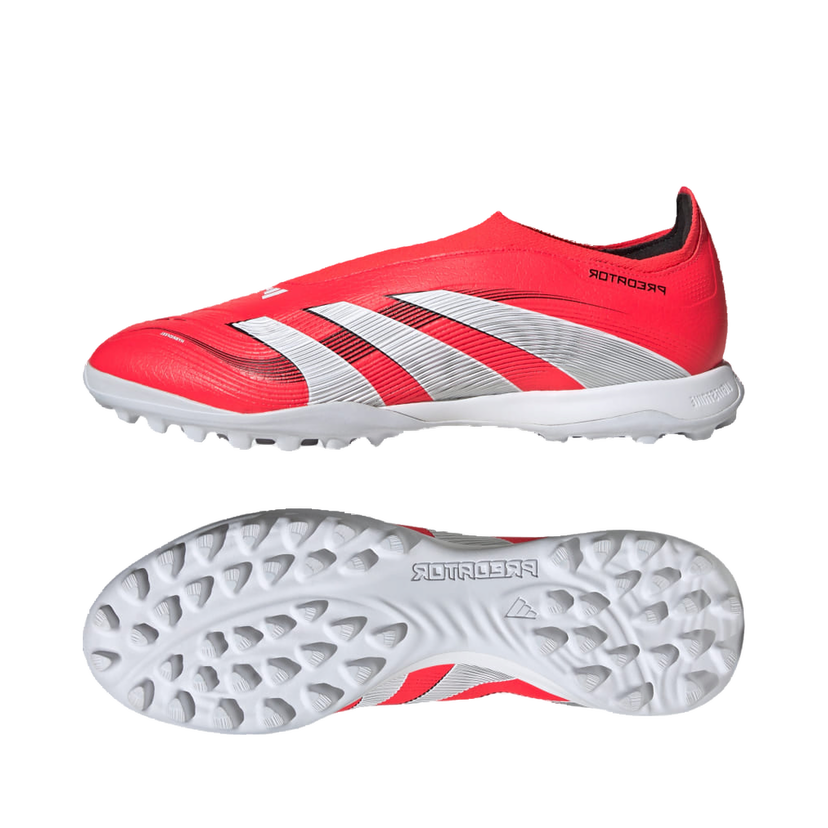 Tenisice i cipele adidas Performance Predator League Laceless Turf Crvena | ID3824