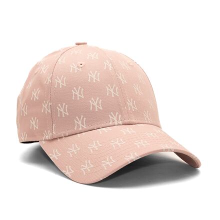 Kapa New Era 9FORTY MLB Monogram New York Yankees Pale Rose Ružičasta | 60434993