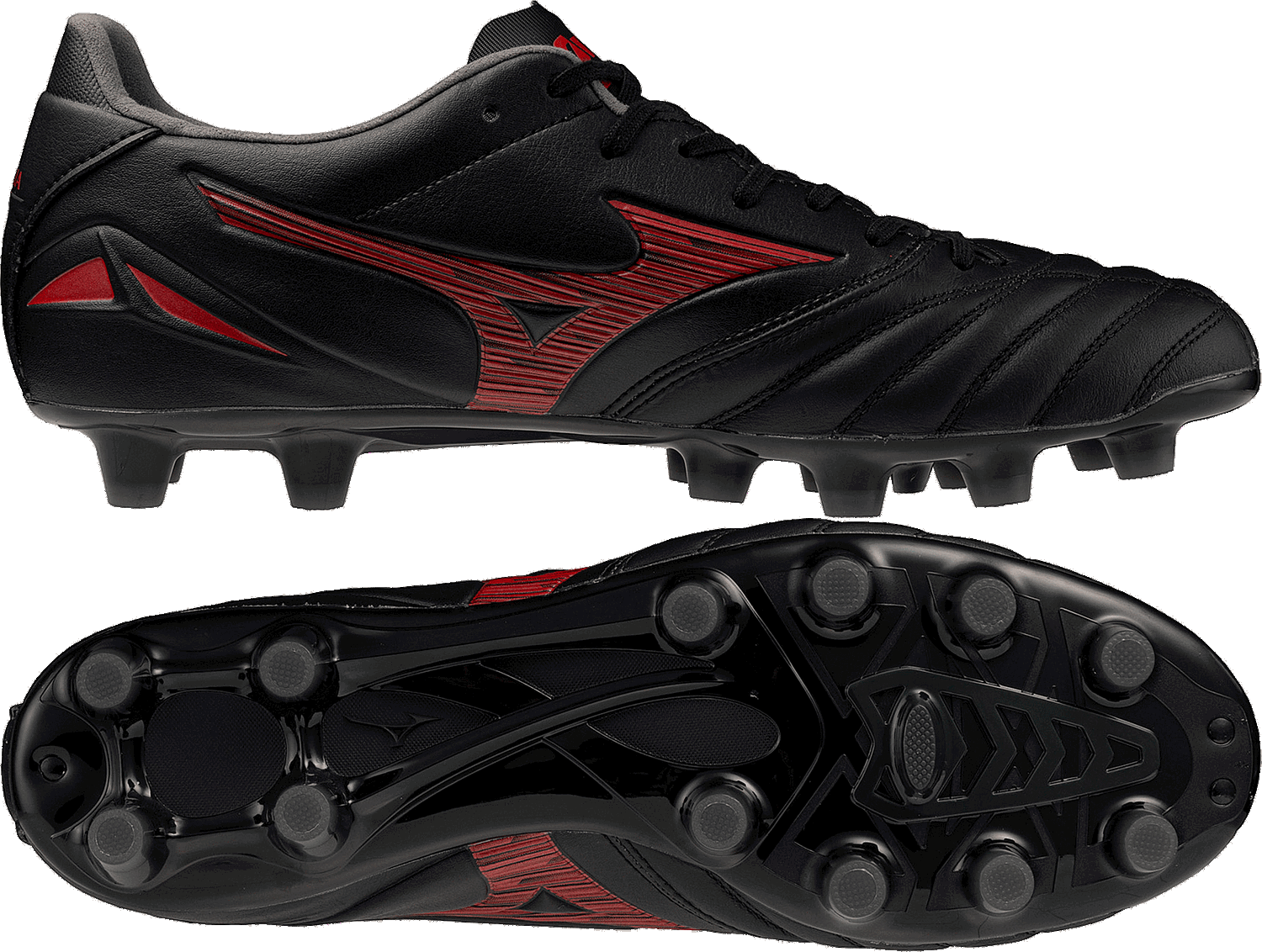 Tenisice i cipele Mizuno Mizuno Morelia Neo IV Pro FG Crna | p1ga2534-00, 1