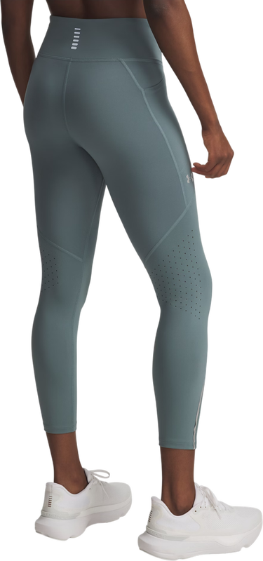 Tajice Under Armour Launch Ankle Tights with Perforated Panels and Reflective Detail Tirkiz | 1369771-587, 1