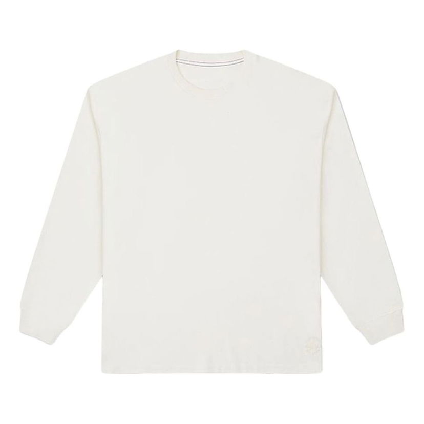 Džemper Converse Embroidered Logo Long Sleeve T-Shirt Bijela | 10026898-A01