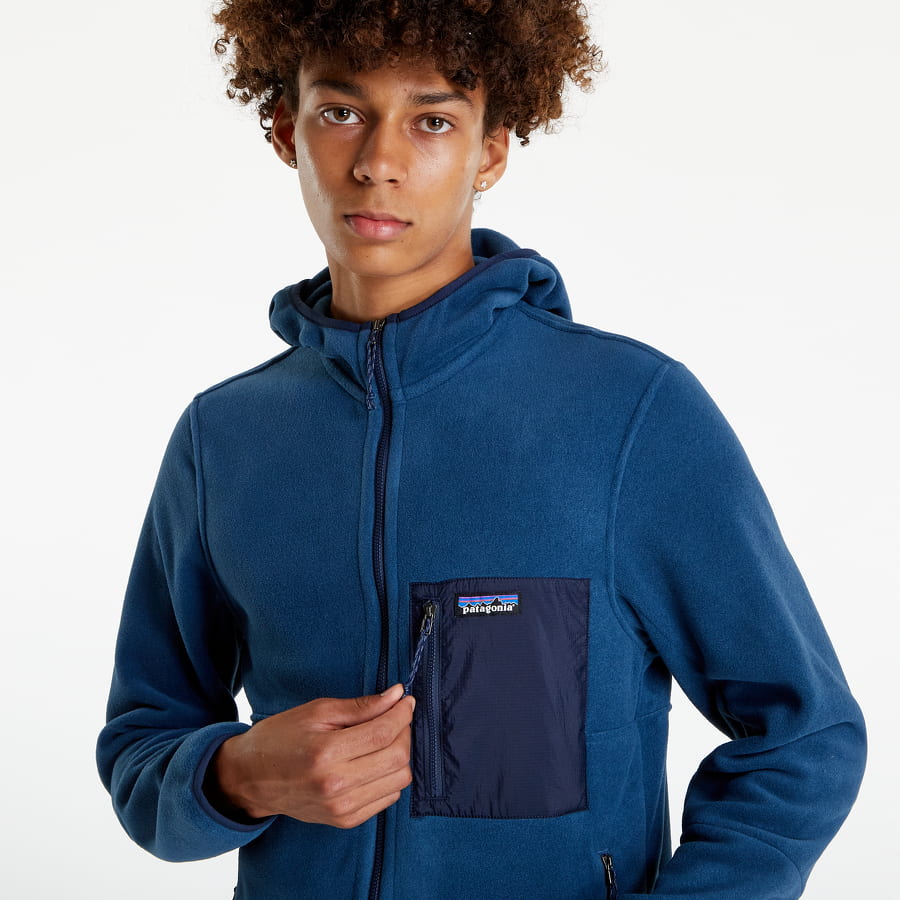 Dukserice Patagonia Microdini Hoody Plava | 26210 TIDB, 1