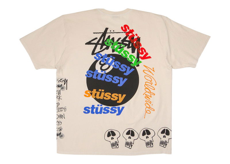 Majica kratkih rukava Stüssy Stussy Graphic Print T-Shirt Bež | 1904915_NATL