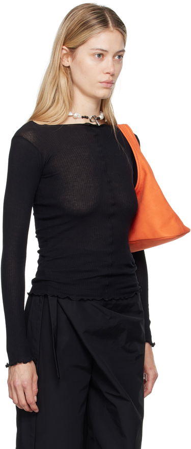 Majica kratkih rukava Baserange Off-White Pama Long Sleeve T-Shirt Bež | TTPAL-RB-000, 4