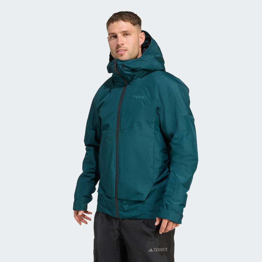 Jakna adidas Performance Terrex Xploric 2 Layer Insulated CLIMAPROOF Jacket Zelena | JN3096, 0