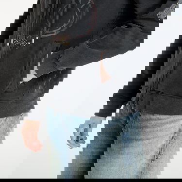 Dukserice Footshop Playboy x FTSHP Zip-Up Hoodie UNISEX Black Crna | FTSHP_519, 5