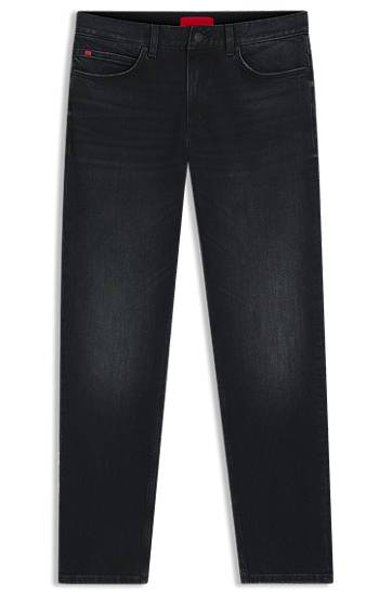 Jeans BOSS Slim-fit stretch denim jeans Crna | 50547255