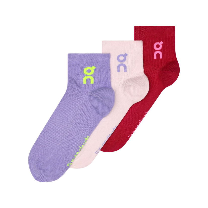 Čarape On Running Logo Sock Mid 3-Pack Višebojno | 2UF10523891