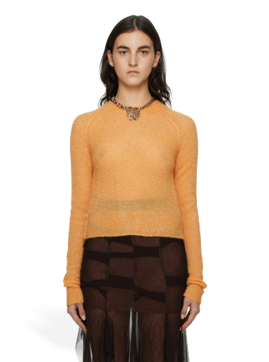 Džemper Acne Studios Crewneck Sweater Narančasta | A60382-