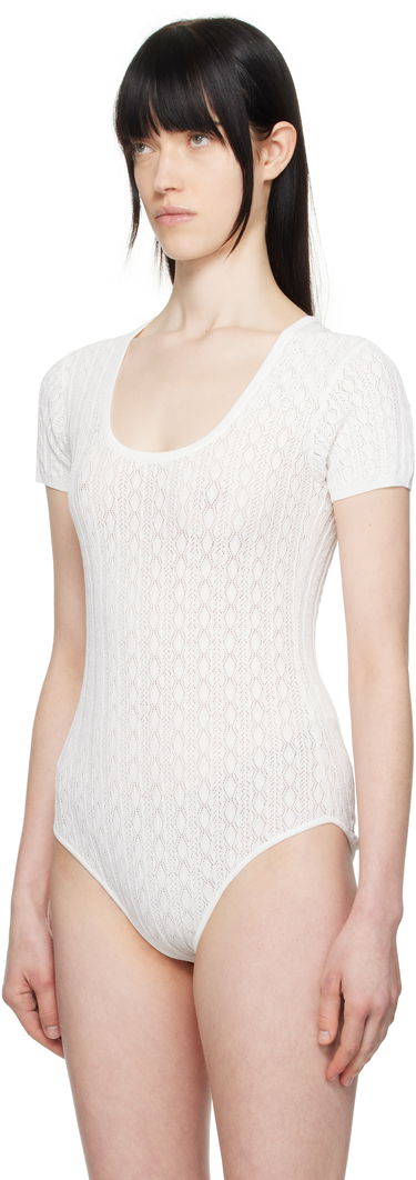 Majica kratkih rukava Loulou de Saison Loulou de Saison Silas Bodysuit Bijela | SILAS, 3