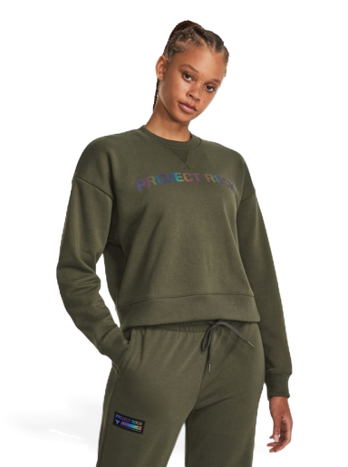 Dukserice Under Armour Crewneck Zelena | 1380195-390
