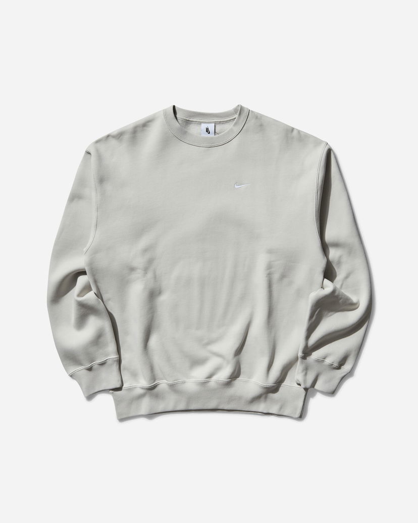 Dukserice Nike Solo Swoosh Crewneck Sweatshirt Siva | DX1361-072