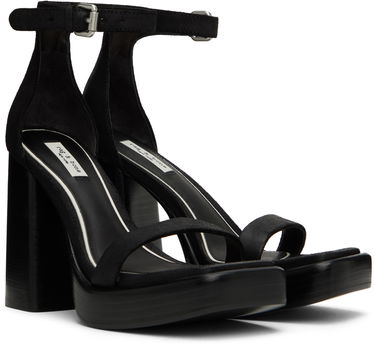 Haljina rag & bone rag & bone Matrix Heeled Suede Sandals Crna | WFF22HF019MX19, 3