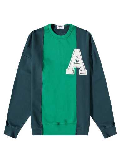 Džemper Ambush Varsity Crewneck Zelena | BMBA026F22FLE0014802