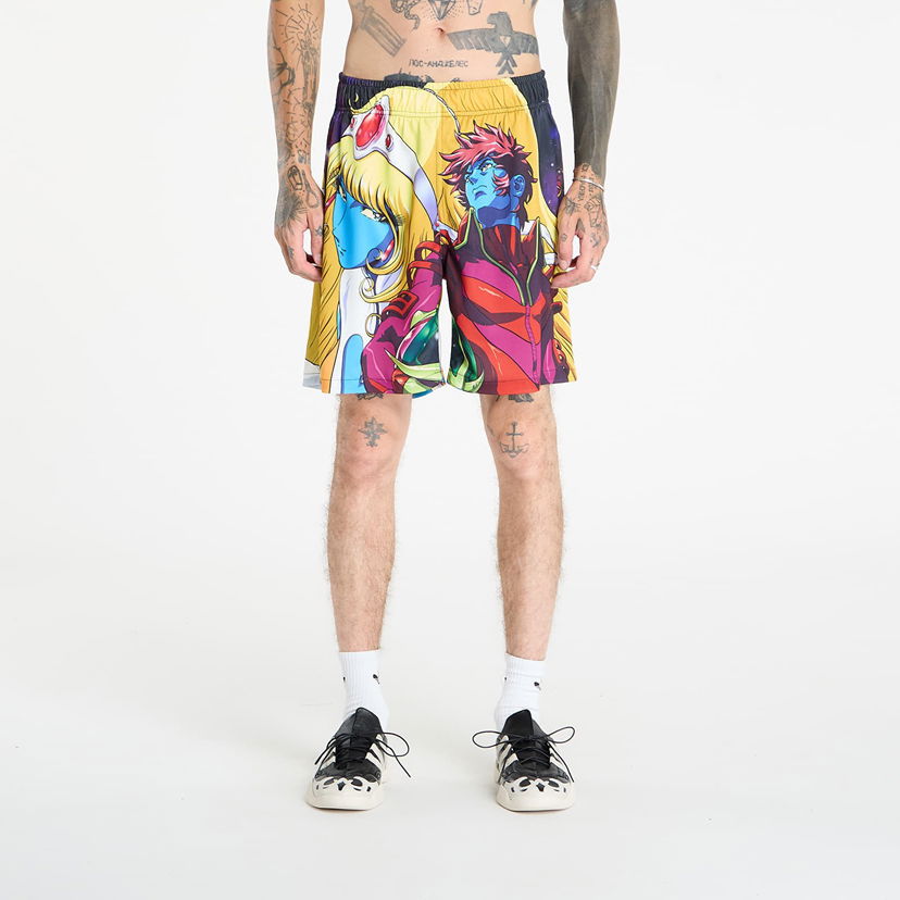 Kratke hlače Pleasures PLEASURES Interstella Shorts Višebojno | P25DP011-MULTI