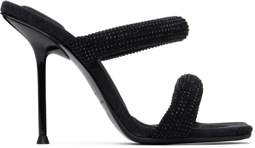 Tenisice i cipele Alexander Wang Alexander Wang Julie 105mm Heeled Sandals Crna | 30125S004