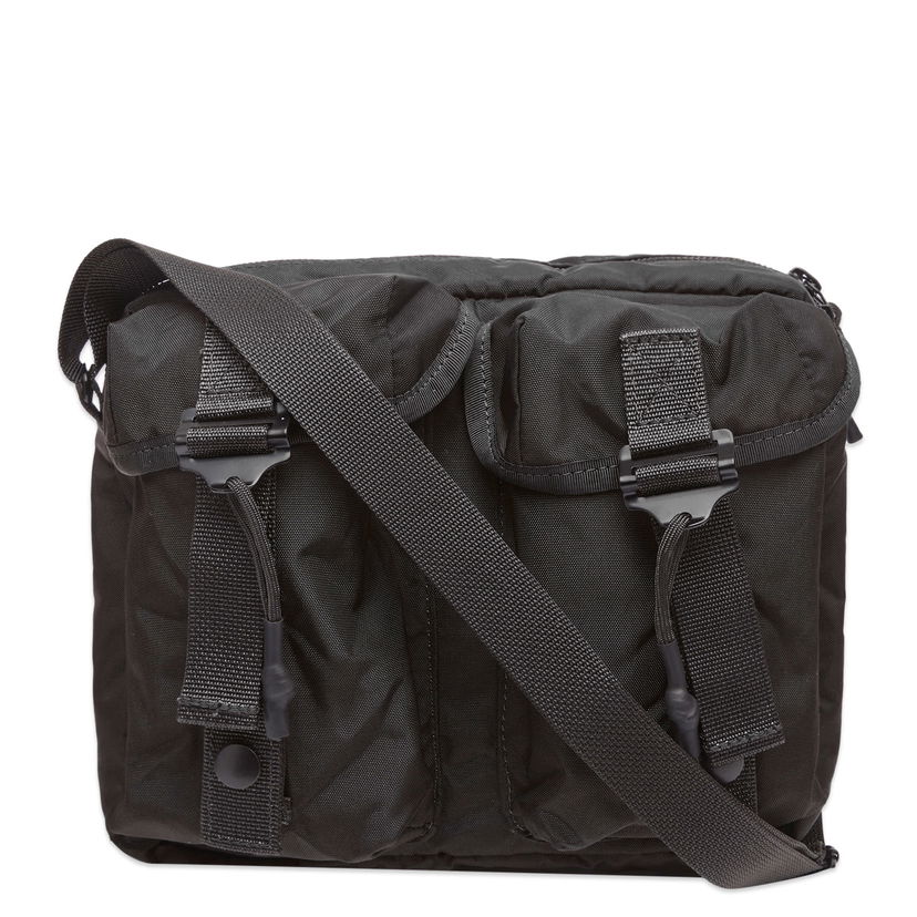 Torba za rame Maharishi Maharishi M.A.L.I.C.E. Crossbody Bag Crna | 1115-BLK