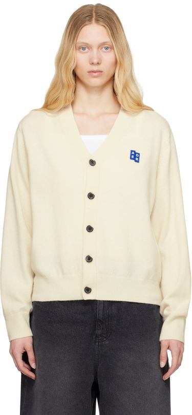 Džemper ADER ERROR ADER error Sig Tag Cardigan Bež | BO42FYKT0701OT, 0