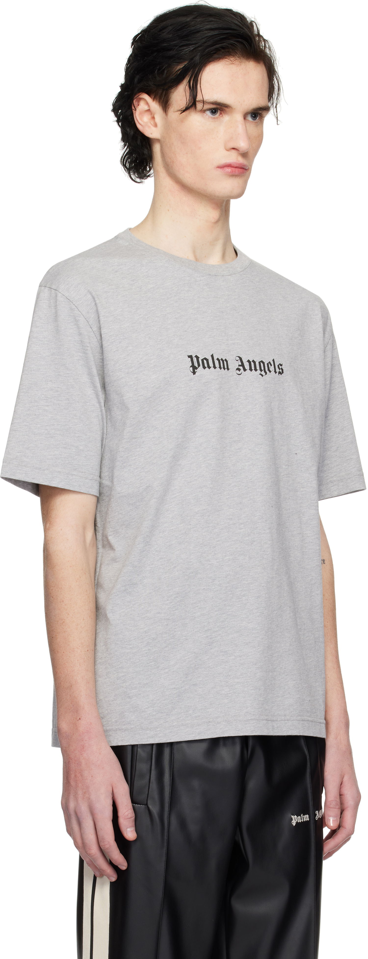 Majica kratkih rukava Palm Angels Slim Fit T-Shirt Siva | PMAA089C99JER0030810, 1