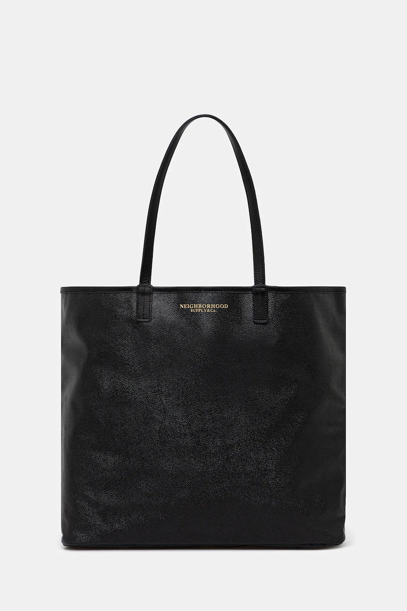 Tote bag Neighborhood NEIGHBORHOOD Coated Tote Bag Crna | 251TQNH.CG01